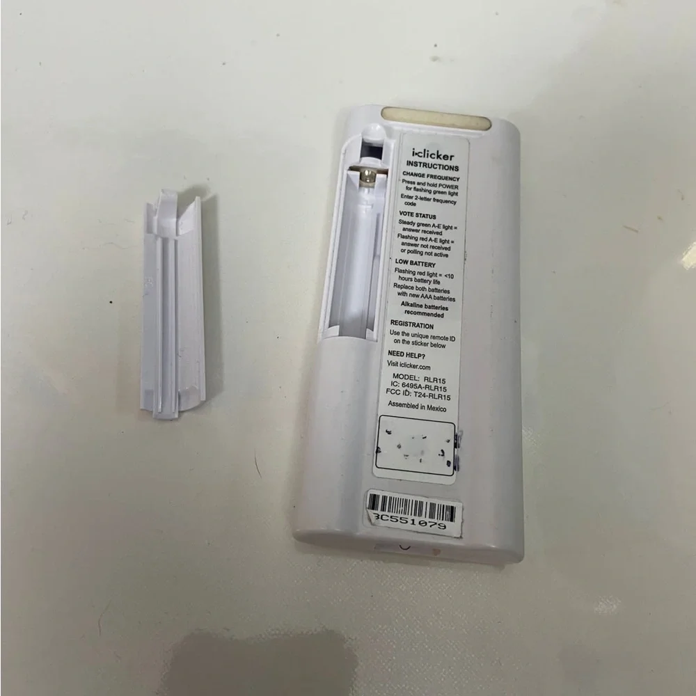 iClicker + Plus Student Response Remote Control Model RLR15 Tested - Picture 5 of 5